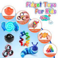 Cevioce slug fidget toy for tactile stimulation and calm moments