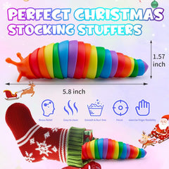 Cevioce slug toy twist-action design for satisfying tactile stimulation and anxiety management.