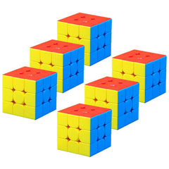 CFMOUR Moyu Meilong 3x3 speed cubes assembly for smooth turning and quick setup.