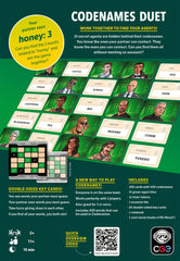 CGE Codenames Duet 2nd Edition refreshed art and updated components