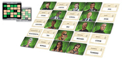 CGE Codenames Duet 2nd Edition 5x5 grid scene ready for teamwork
