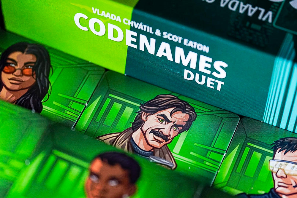 CGE Codenames Duet 2nd Edition streamlined rulebook for faster setup