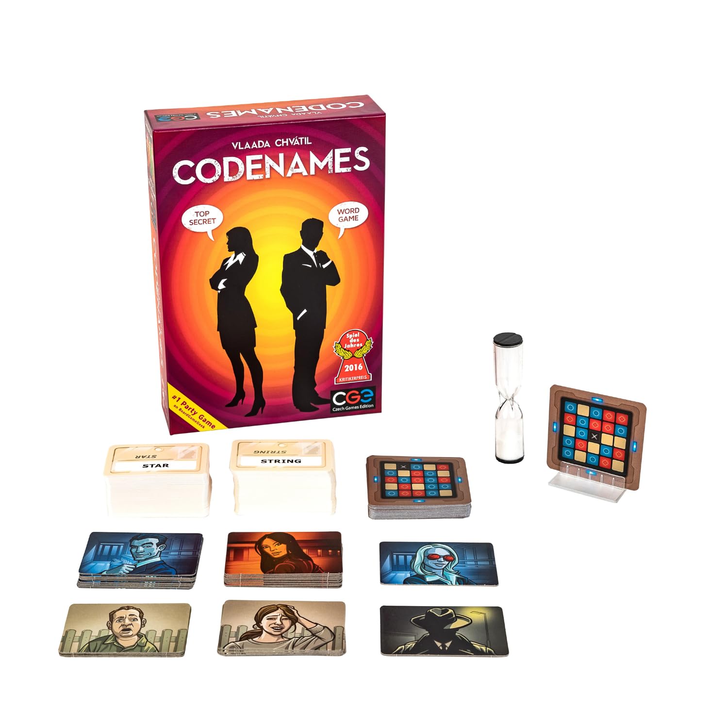 CGE Codenames innocent bystander cards for balanced rounds