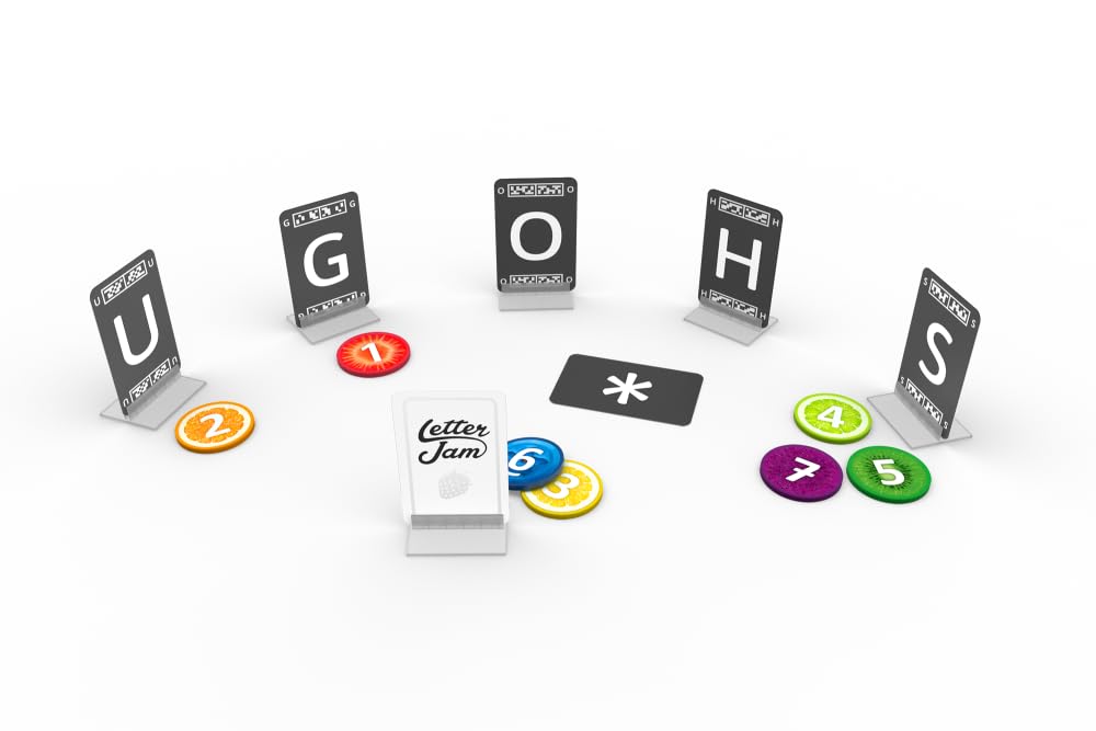 CGE Letter Jam red tokens balance clue difficulty during rounds