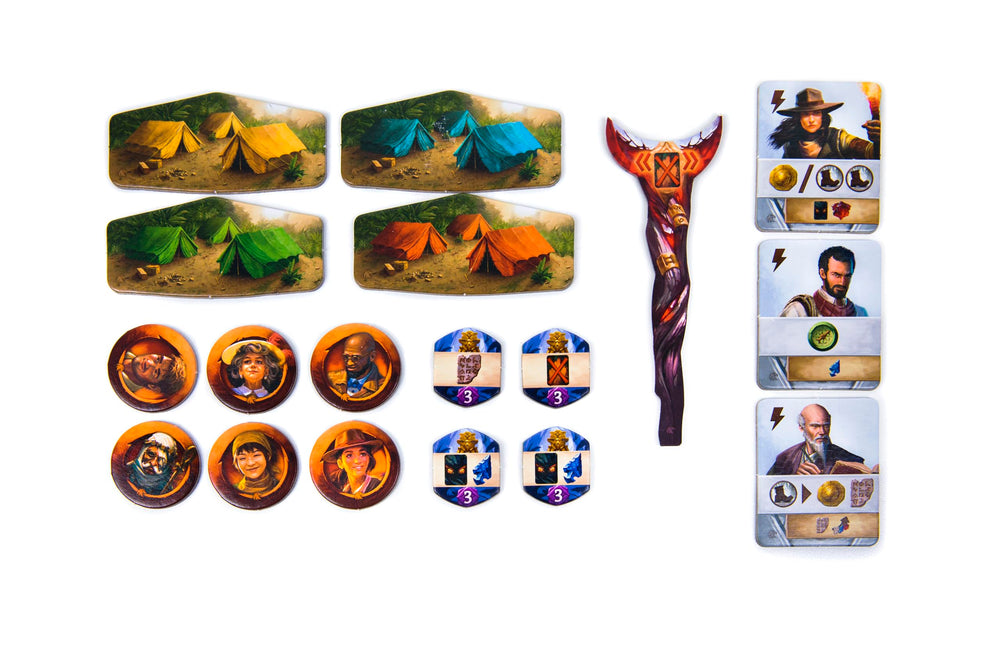 CGE Lost Ruins of Arnak Expedition Leaders artwork and immersive theme