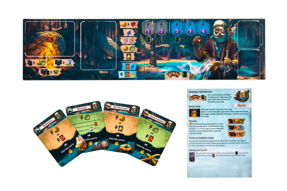 CGE Lost Ruins of Arnak Expedition Leaders new item and artifact cards for combos