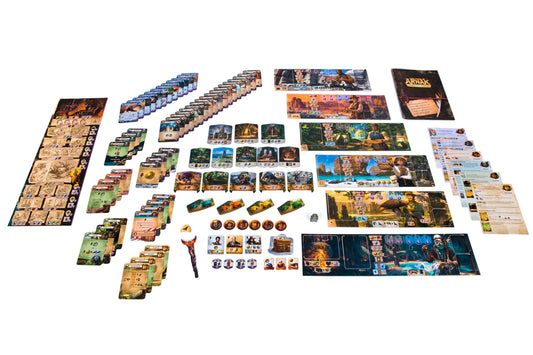 CGE Lost Ruins of Arnak Expedition Leaders leader cards showing individual abilities