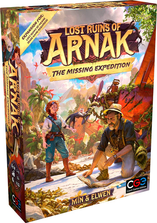 CGE Lost Ruins of Arnak Missing Expedition expands game with new assistants and artifacts