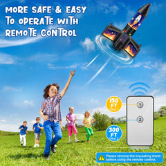 CGGSNDF rocket launcher remote control enabling hands-free launches