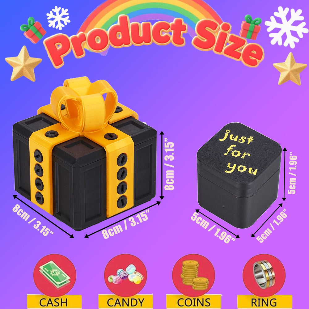 CGXRDK multi-functional storage box—stores small items when not used as a prank