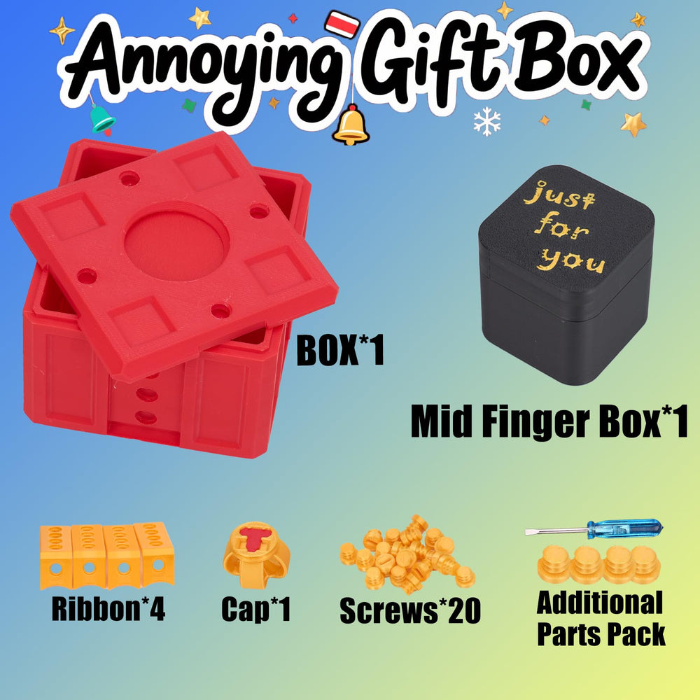 CGXRDK pop-up middle finger reveal, a bold gag gift for gatherings.