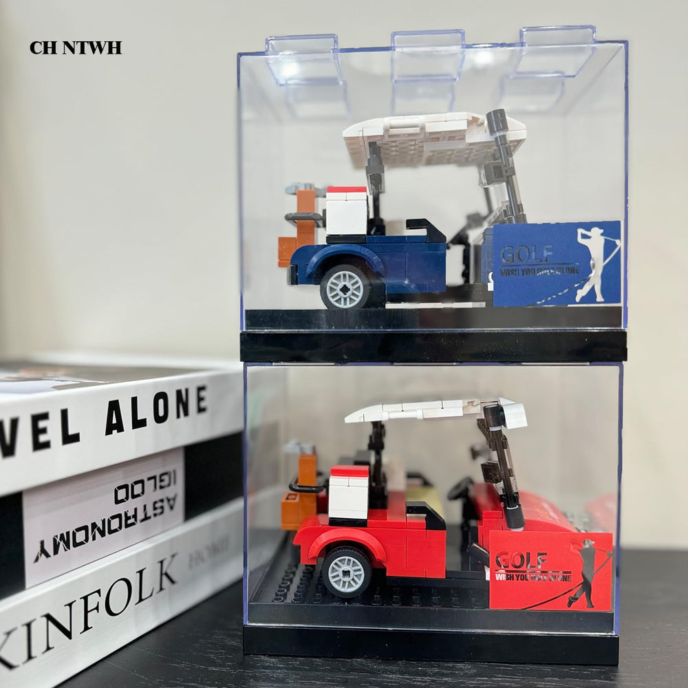 CH NTWH Golf Cart blue display cover protects and presents the model