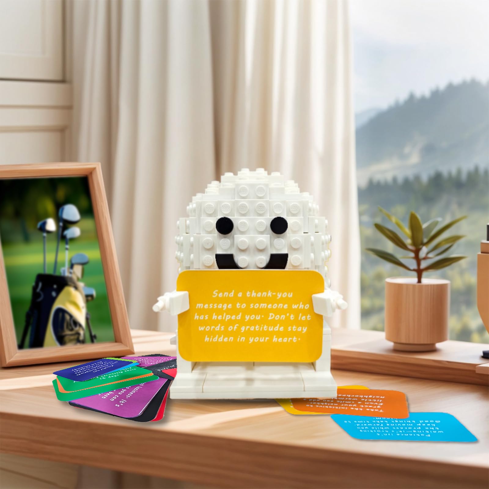 CH NTWH Golf Energy Ball Toy Building Set doubles as stylish desk décor.