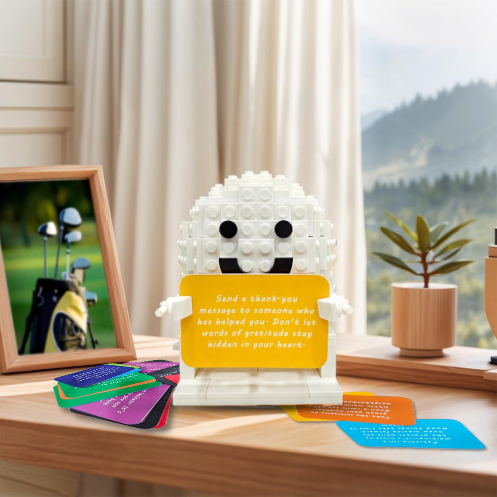 CH NTWH Golf Energy Ball Toy Building Set doubles as stylish desk décor.