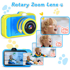 CHAKEYAKE 3-5-inch HD screen provides clear viewing for kids