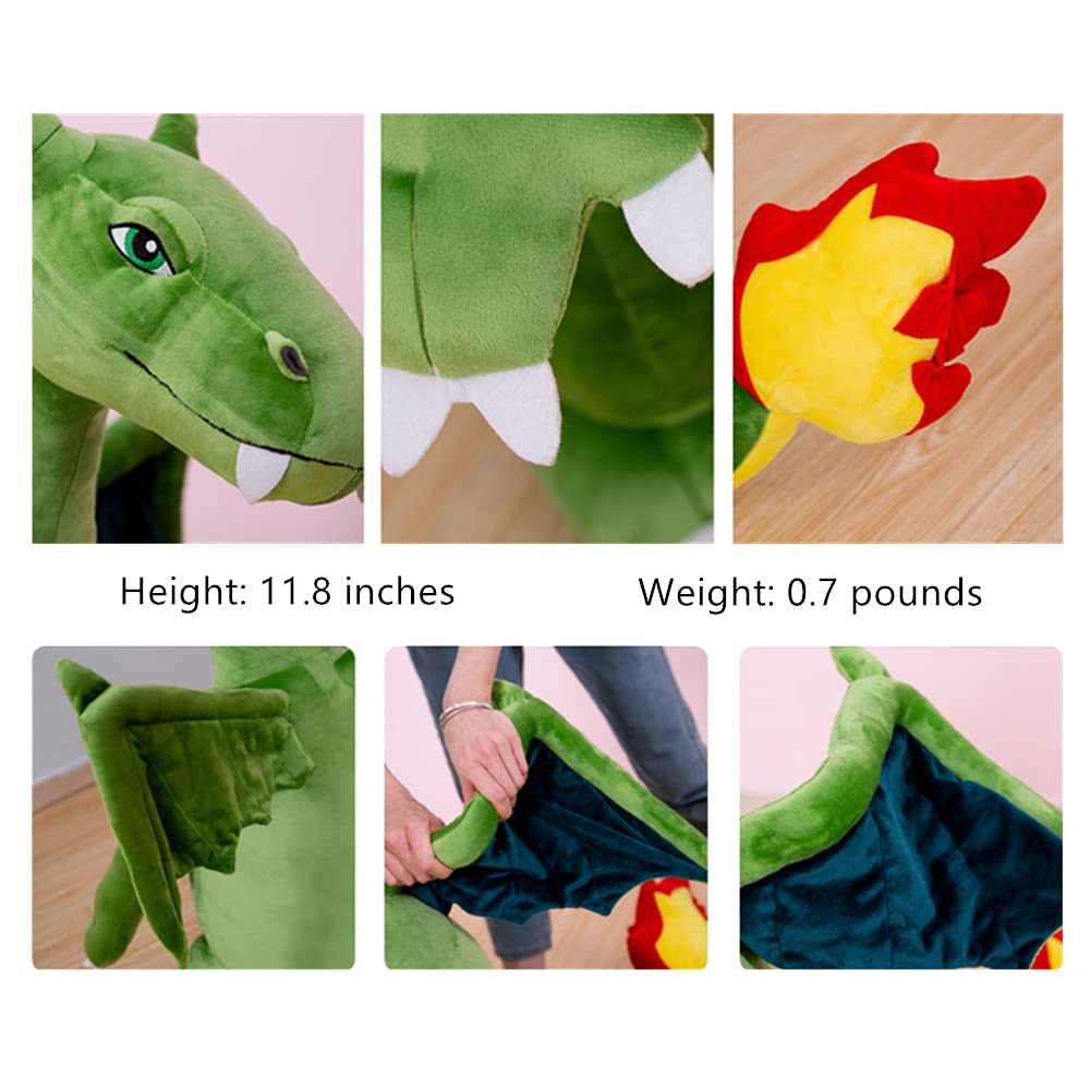 CHAOZI0 bendable-wing dragon plush for posing and storytelling