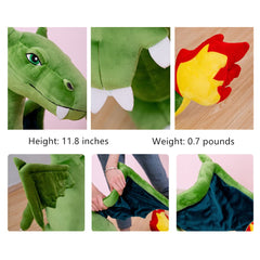 CHAOZI0 bendable-wing dragon plush for posing and storytelling