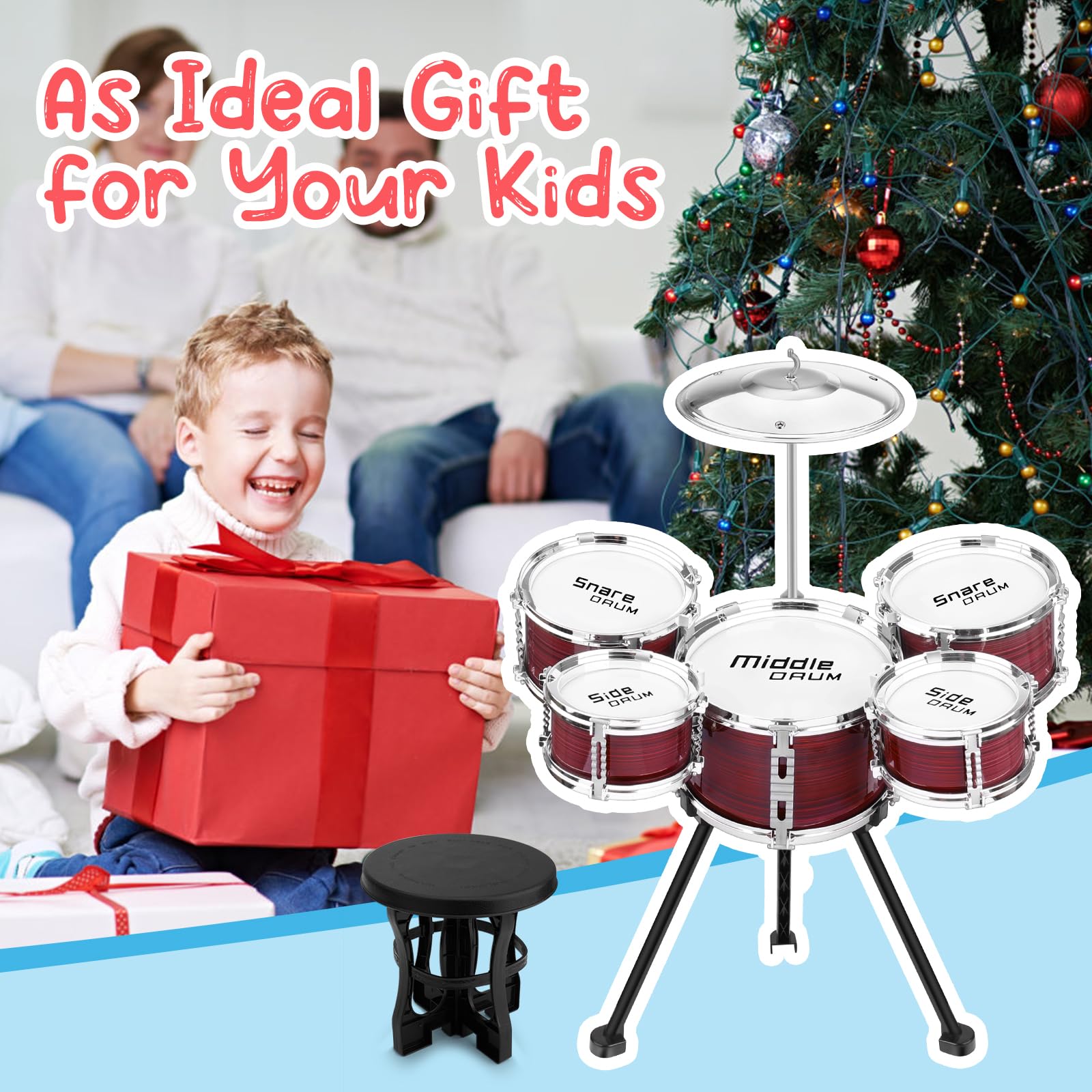 CHADRIGIVS drumsticks provide durable playtime essentials for budding percussionists