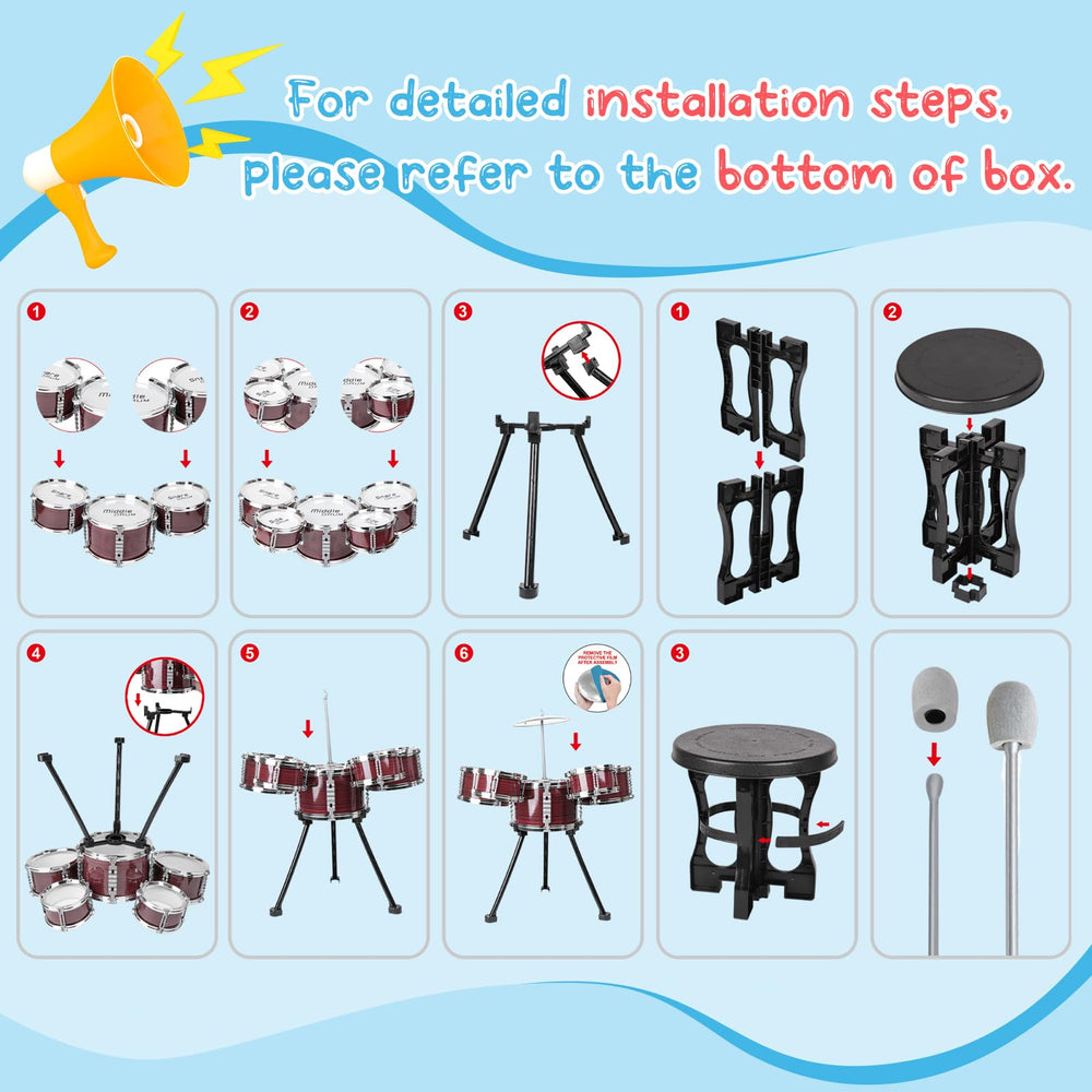 CHADRIGIVS drum cymbal adds bright accents for lively tunes