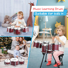 CHADRIGIVS kid drum stool offers stable seating during practice
