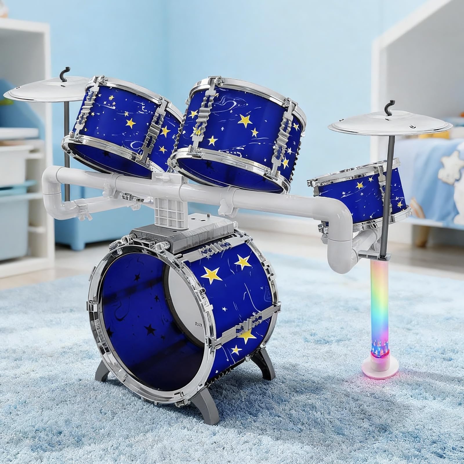 CHADRIGIVS stable stool ensures comfortable seating during practice.