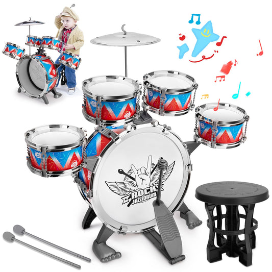CHADRIGIVS toddler drum set bass drum for lively play sessions