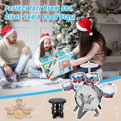 CHADRIGIVS toddler drum set drum stool provides comfortable seating