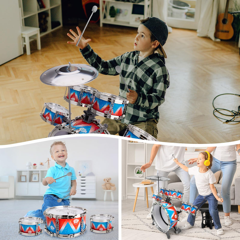 CHADRIGIVS toddler drum set snare drum 4 for rhythm practice