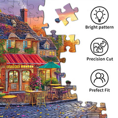 Chalzidar no-dust puzzle pieces for cleaner handling