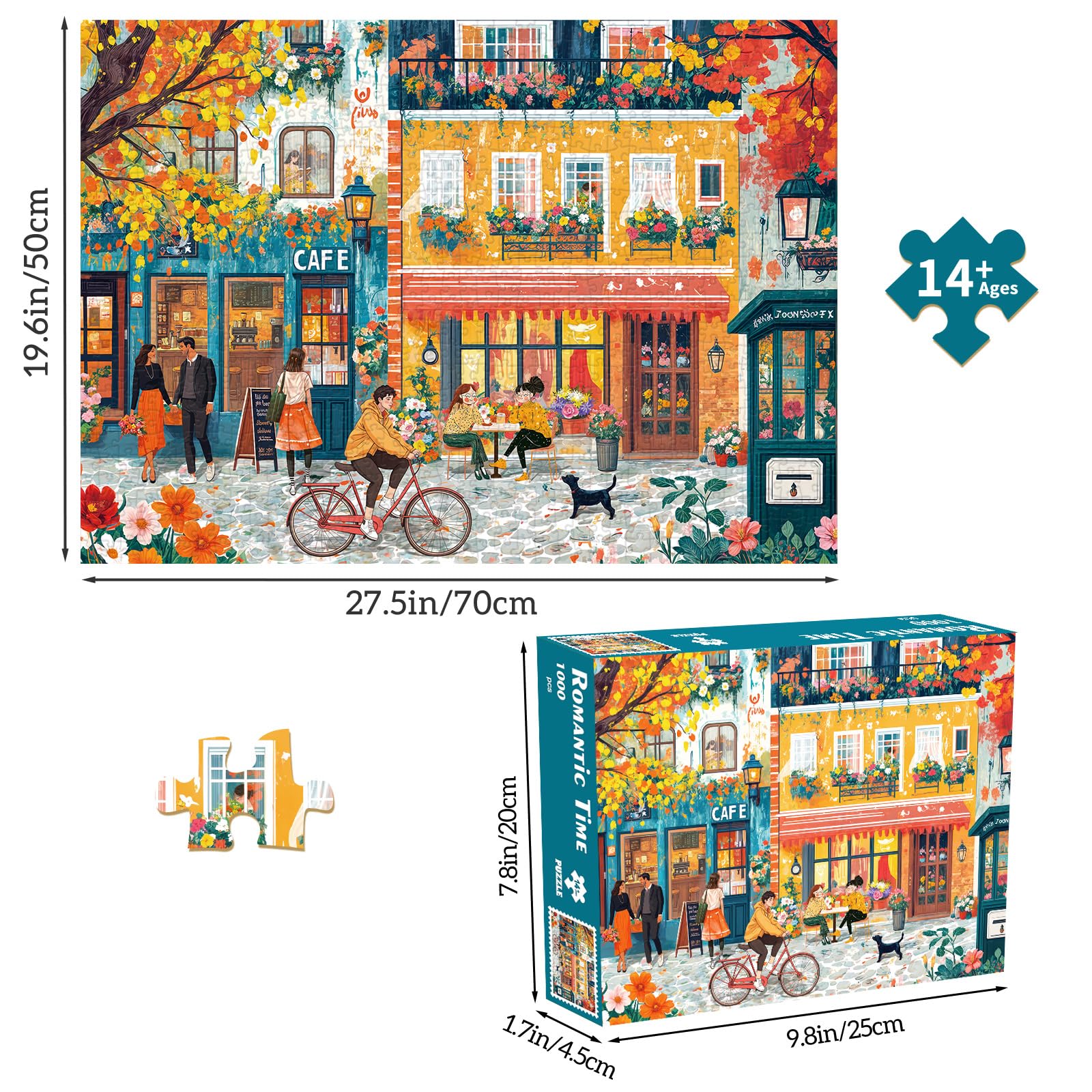 Chalzidar packaging with poster guide supports accurate assembly.