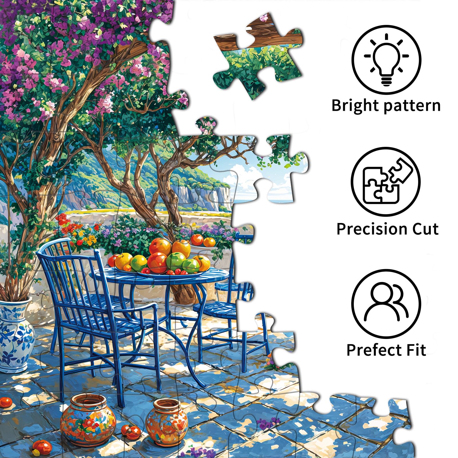 Chalzidar Summer Coast poster included for easy reference during assembly