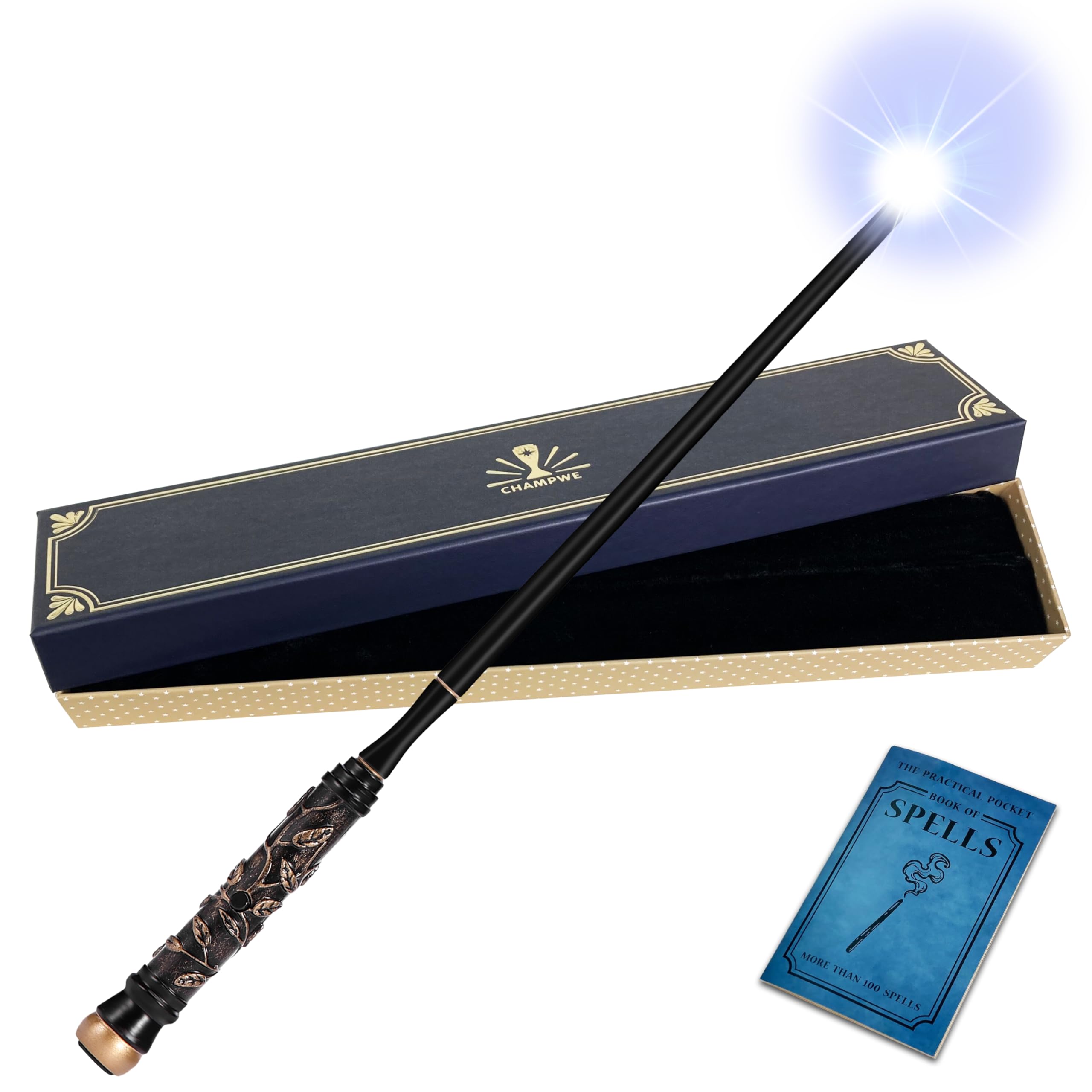 ChampWe light-up wand with forest glow for immersive night play