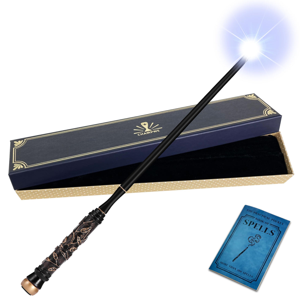 ChampWe light-up wand with forest glow for immersive night play