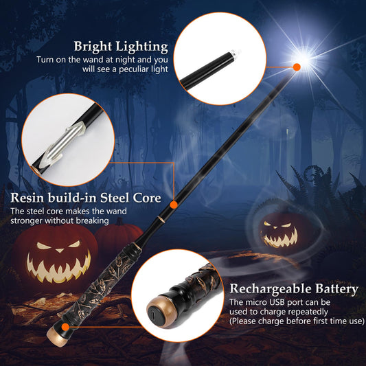 ChampWe wand with rechargeable battery for lasting magic sessions