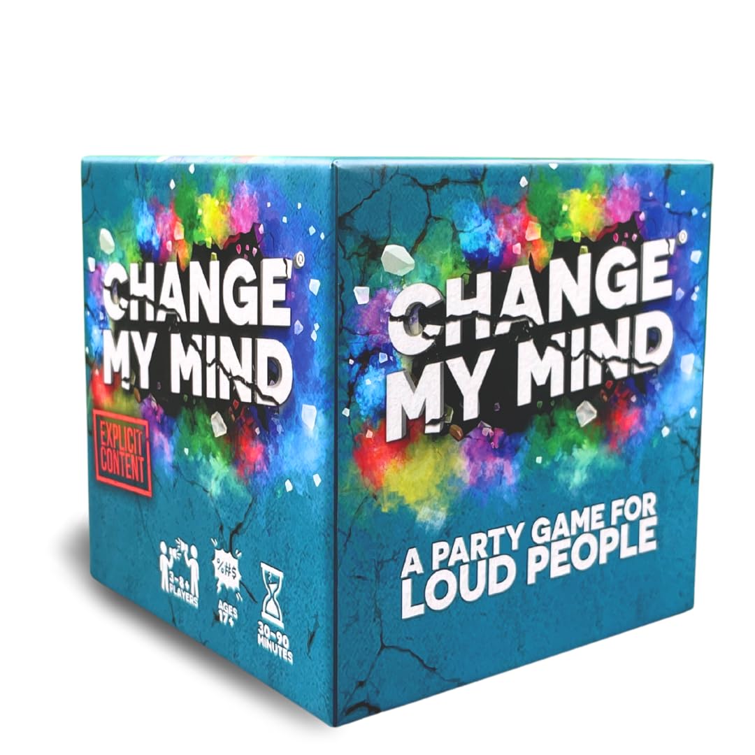 Change My Mind outrageous debate cards spark bold conversations at parties.