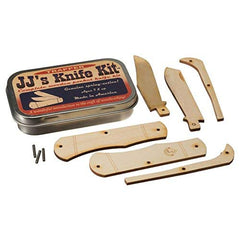 Channel Craft JJ's Pocket Knife tin case stores components neatly.