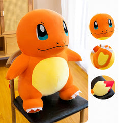 CHAOZI0 All Stars Fire Dragon plush body shot, durable and huggable for bedtime stories.