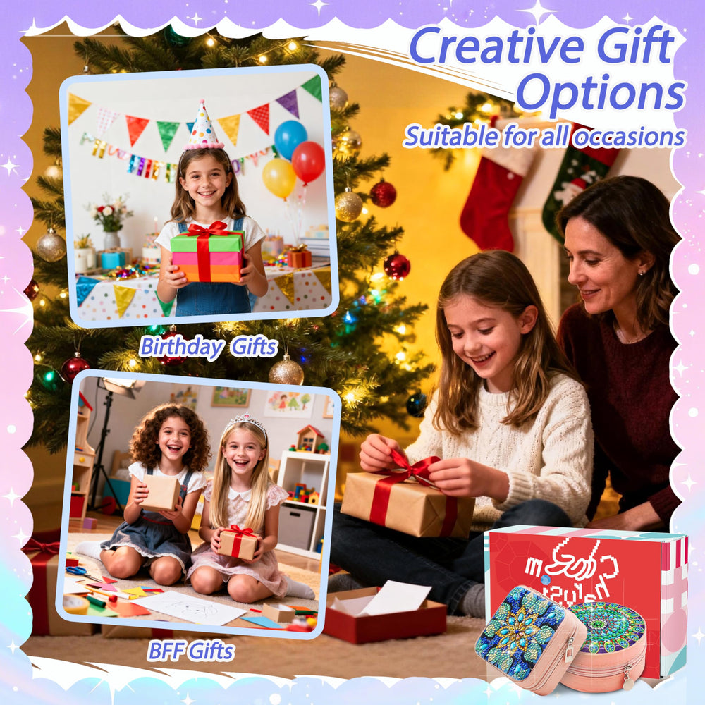 CharySim Mandral Blue designs showing gift-ready two-box set