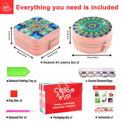 CharySim rainbow diamonds with tray and pen for precise placement