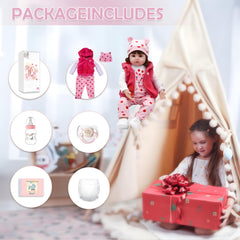 CHAREX baby doll gift box packaging highlights ready-to-gift presentation for holidays.