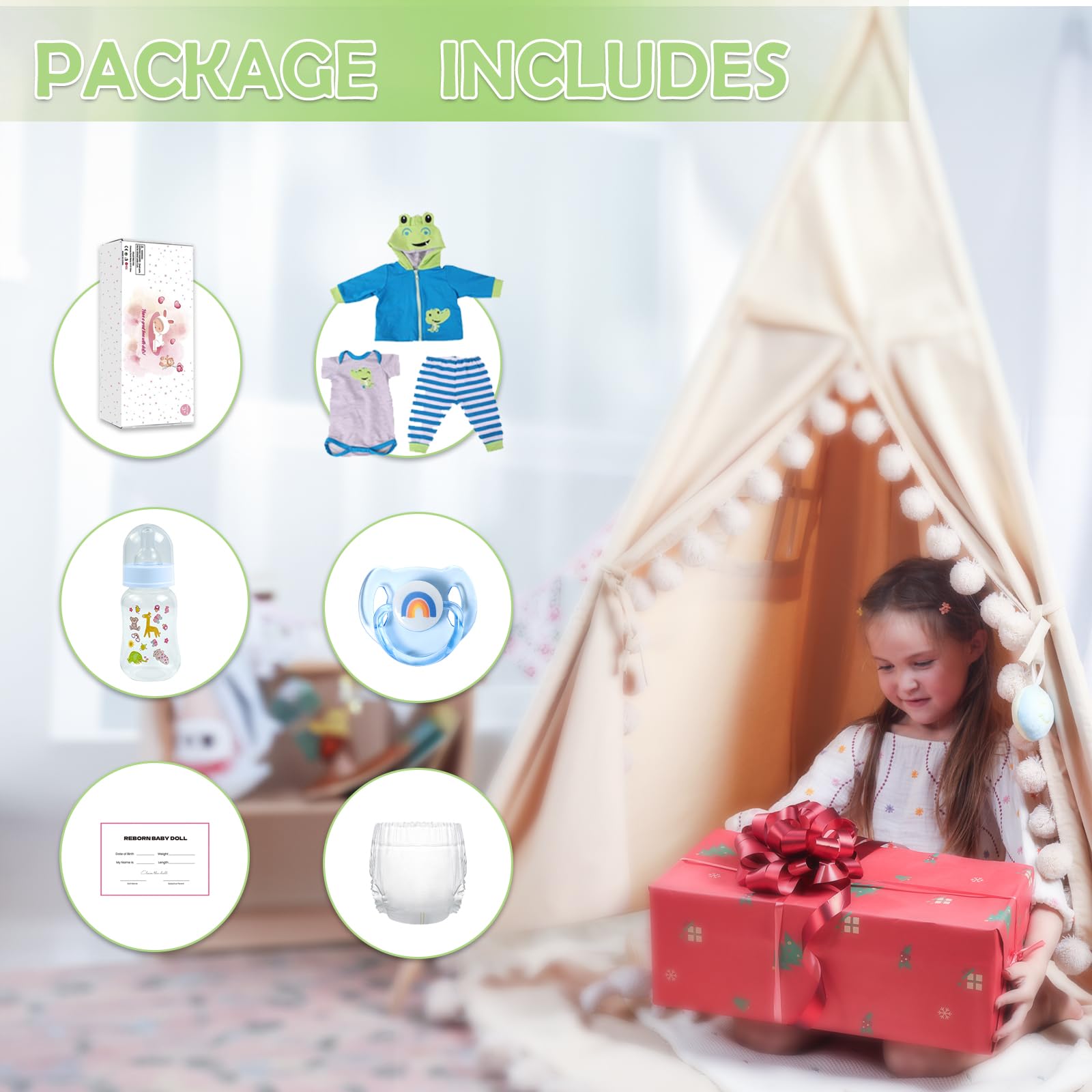 CHAREX gift set with outfit and packaging for gifting