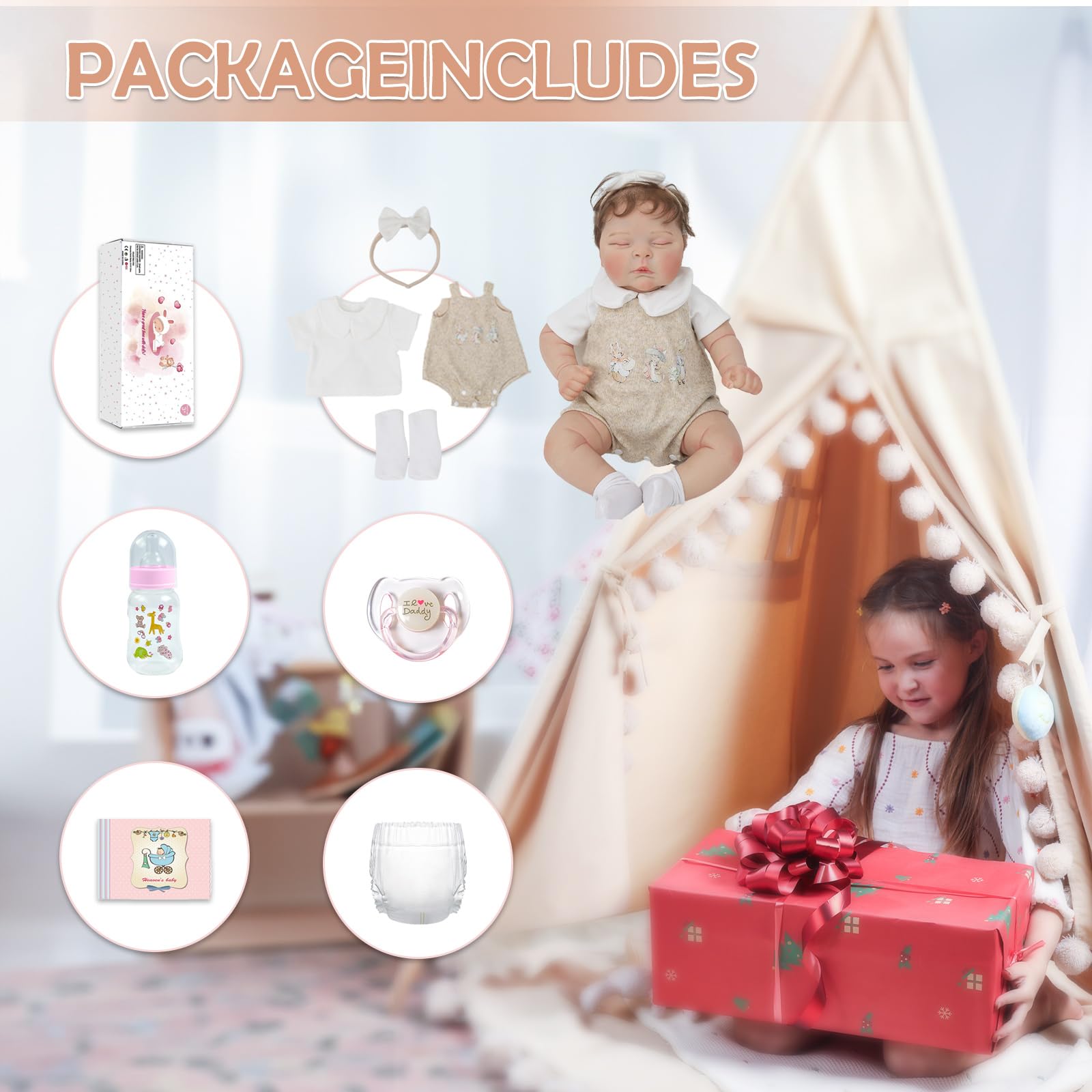 CHAREX gift box packaging with outfit and accessories