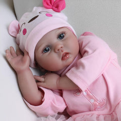 CHAREX Lucy doll showcases hand painted cheeks and nails for realism