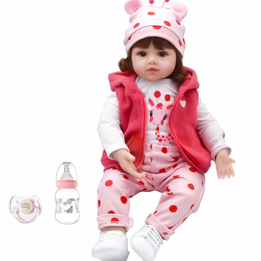 CHAREX reborn baby doll hands-posed demonstrates flexible limbs for varied scenarios.
