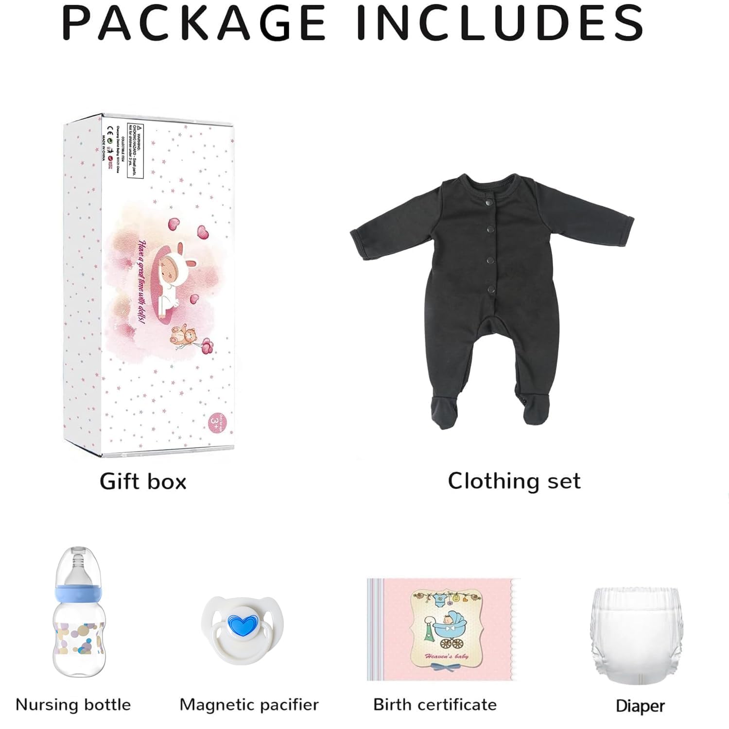 CHAREX Reborn Levi gift box presents ready to gift packaging for special occasions.