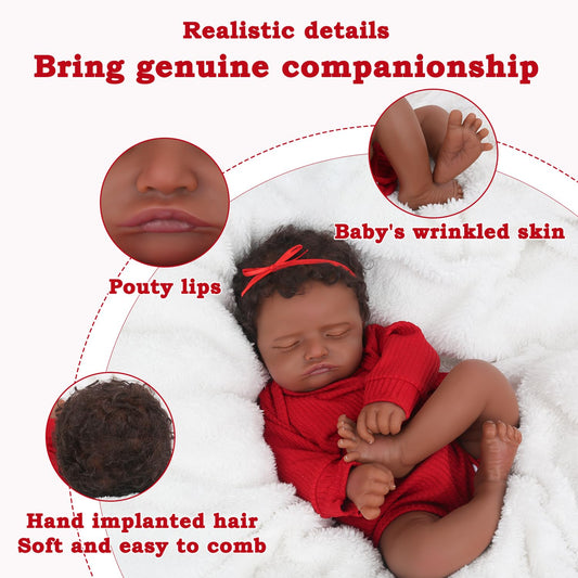 CHAREX Reborn doll eyebrows detail highlighting precision for realistic storytelling
