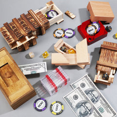 Charniol multi-size puzzle box collection fits various small items securely.
