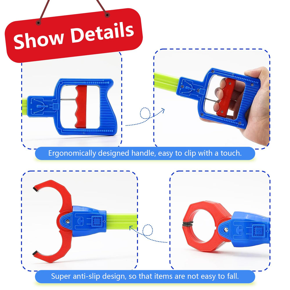 Chazcool Claw Grabber Toy made from durable plastic for long use.