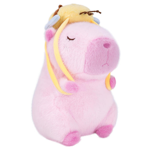 CHDBLOCK capybara plush with bee backpack offers cozy companionship for kids