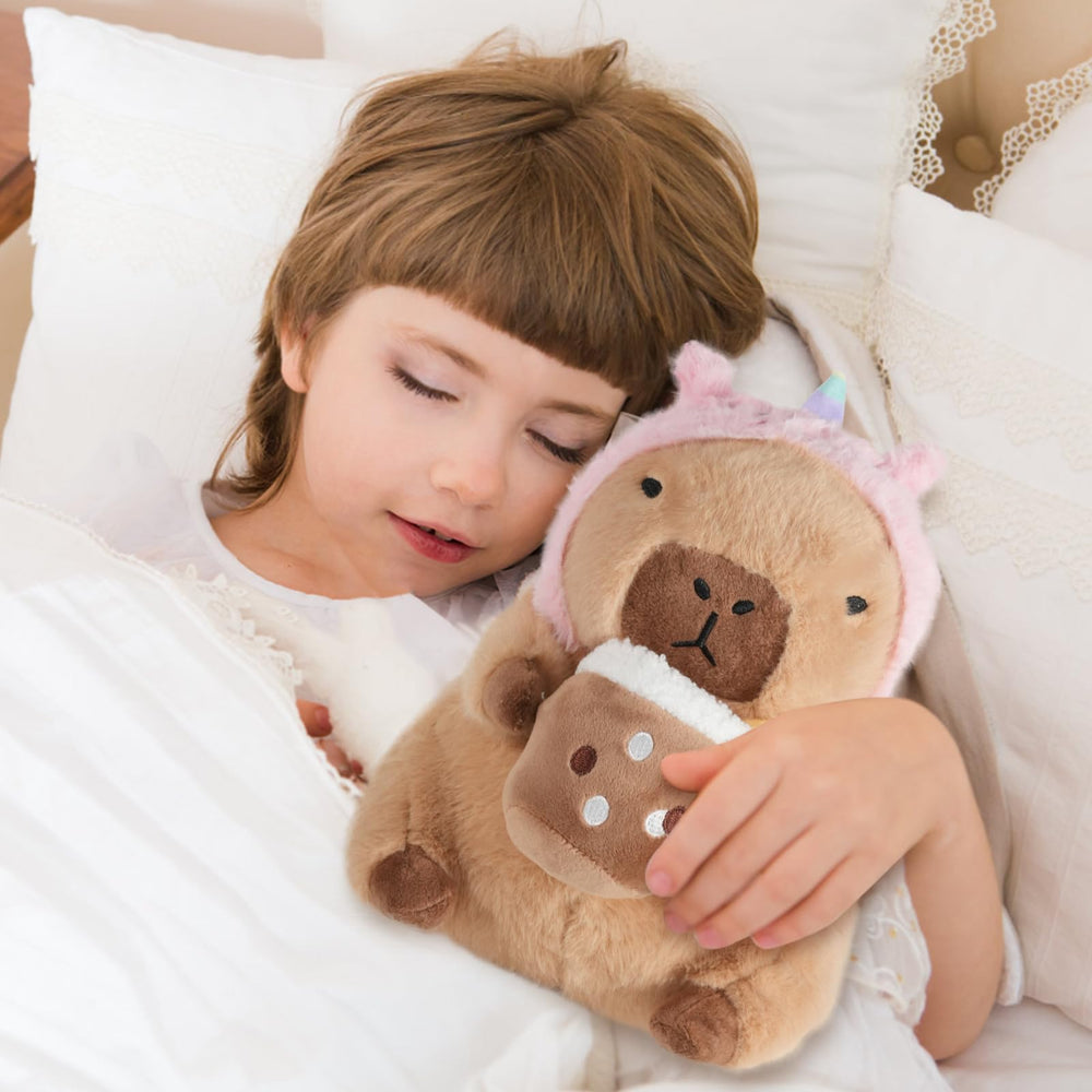 CHDBLOCK Kawaii capybara plush appeals to kids and collectors.